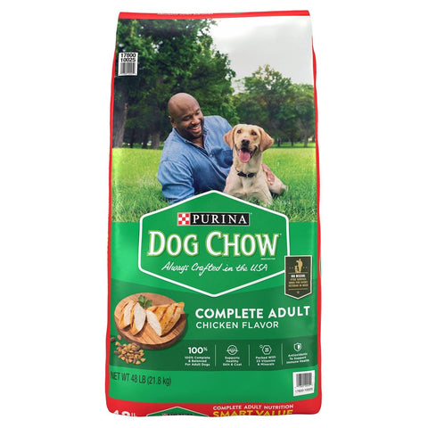 PURINA DOG CHOW COMPLETE ADULT 48 LBS - CHICKEN - Uplift Things