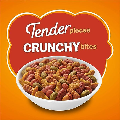 PURINA FRISKIES DRY 3.15LB - TENDER & CRUNCHY CHICKEN, BEEF & TURKEY - Uplift Things