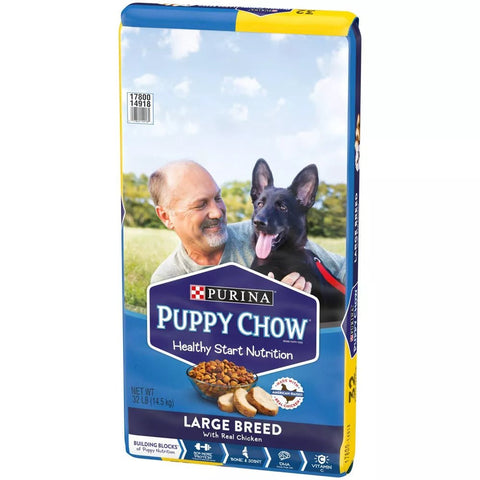 PURINA PUPPY CHOW 32LB - LARGE BREED - Uplift Things