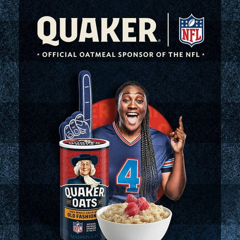 QUAKER OATS QUICK 18OZ - Uplift Things