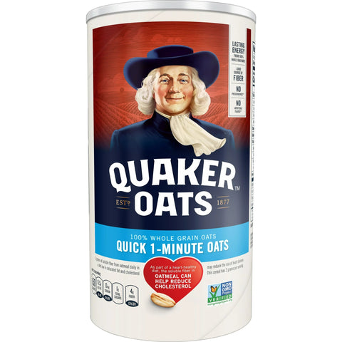 QUAKER OATS QUICK 18OZ - Uplift Things