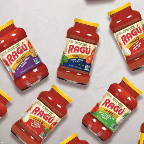 RAGU SIMPLY SAUCE 24OZ - CHUNKY GARDEN VEGETABLE SAUCE - Uplift Things