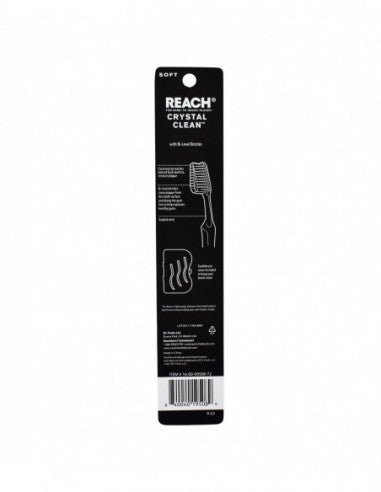 REACH TOOTHBRUSH CRYSTAL CLEAR SOFT - Uplift Things