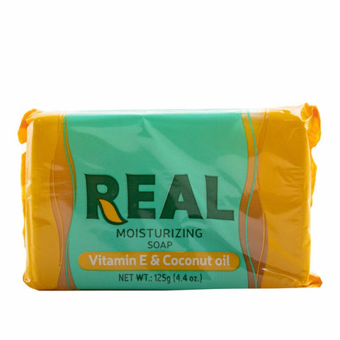 REAL MOISTURIZING SOAP 125G - VITAMIN E & COCONUT OIL - Uplift Things