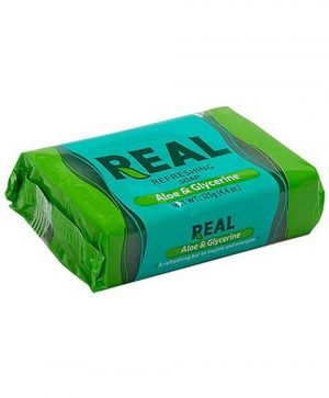 REAL REFRESHING SOAP 125G - ALOE & GLYCERINE - Uplift Things