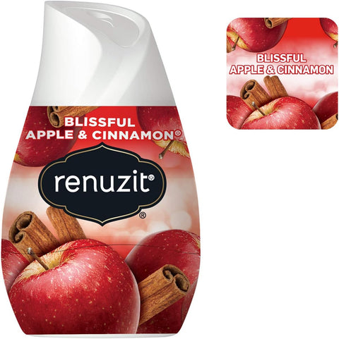 RENUZIT GEL AIR FRESHNER 7 OZ - BLISSFULAPPLE & CINNAMON - Uplift Things