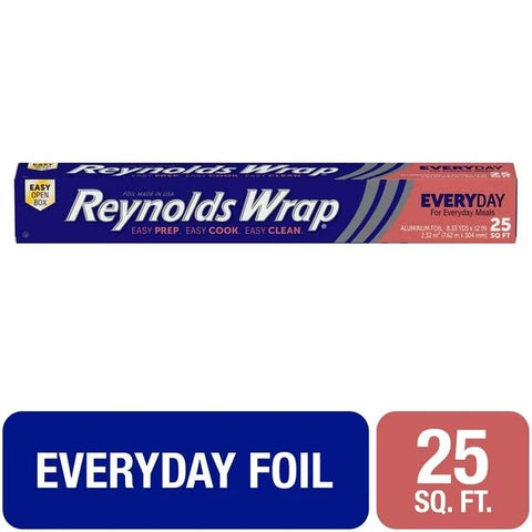 REYOLDS WRAP ALUMINUM FOIL 25FT - Uplift Things