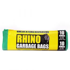 RHINO GARBAGE BAGS JUMBO 10PCS - Uplift Things