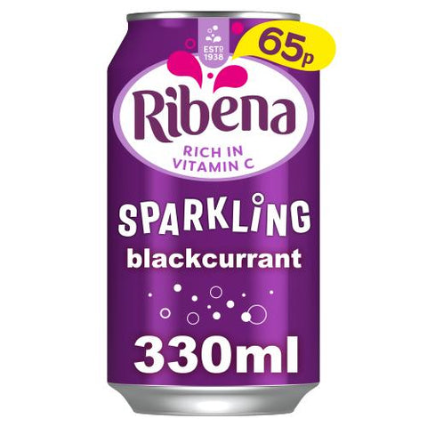 RIBENA SPARKLING 330 ML - BLACKCURRENT - Uplift Things