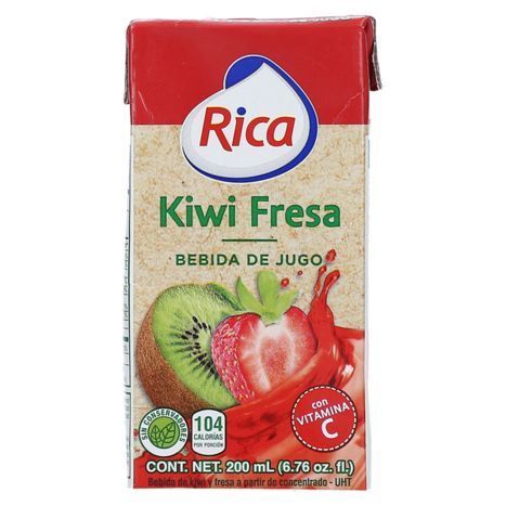 RICA JUICE 200ML - KIWI STRAWBRRY - Uplift Things