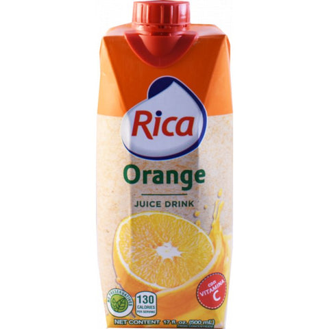 RICA JUICE 500 ML - ORANGE - Uplift Things