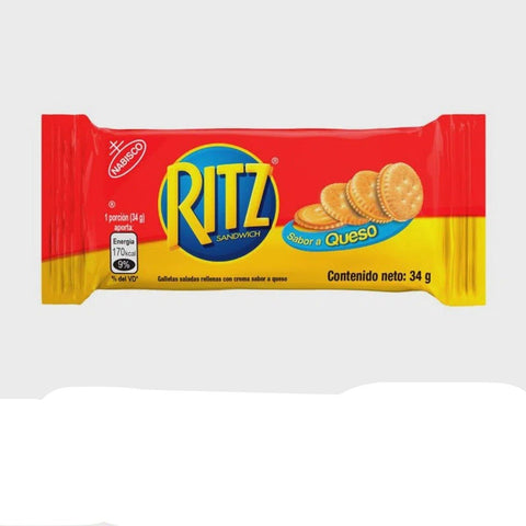 RITZ CHEESE SANDWICH BISCUIT 34G - Uplift Things