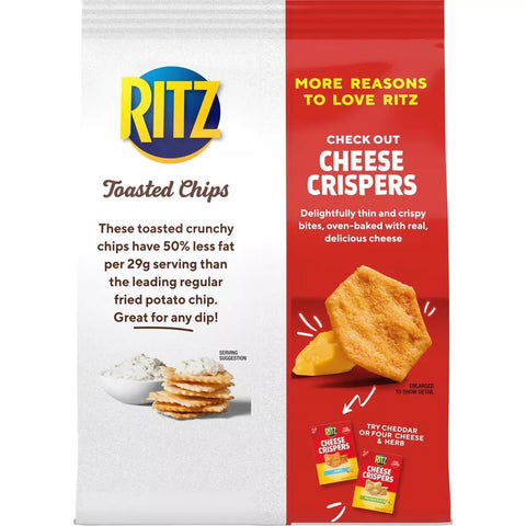 RITZ TOASTED CHIPS 8.1 OZ - ORIGINAL - Uplift Things