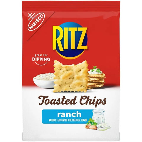 RITZ TOASTED CHIPS 8.1 OZ - RANCH - Uplift Things