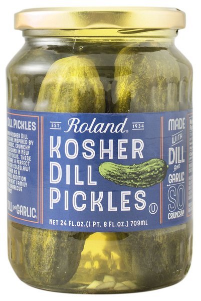 ROLAND KOSHER DILL PICKLES 24OZ - Uplift Things