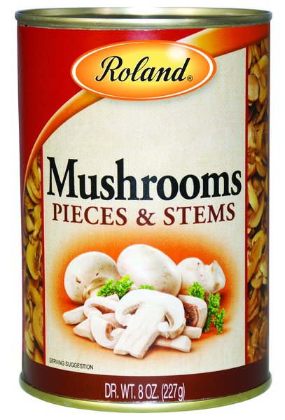 ROLAND MUSHROOMS 8OZ - PIECES & STEM - Uplift Things