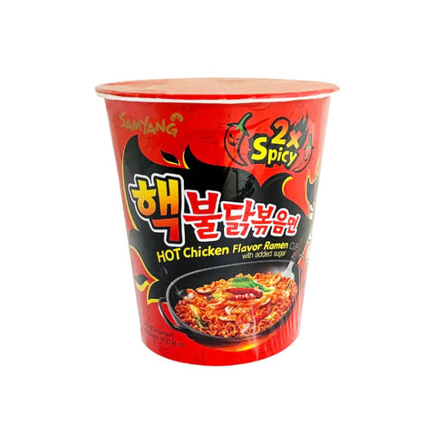 SAMYANG BULDAK RAMEN CUP 70G - 2X SPICY CHICKEN - Kurt Supermarket