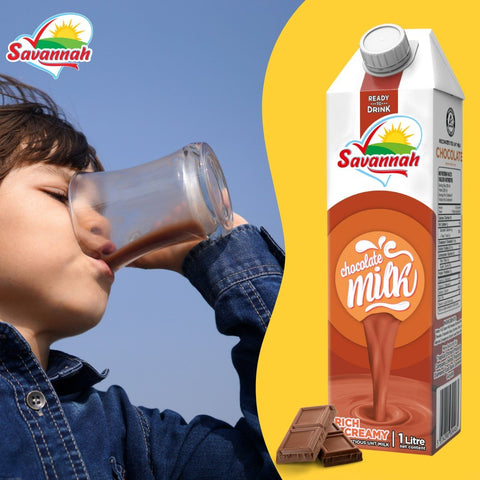 SAVANNAH MILK 1L - CHOCOLATE MILK - Uplift Things