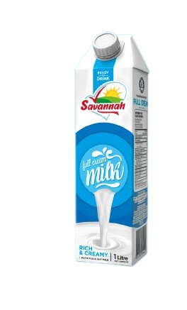 SAVANNAH MILK 1L - FULL CREAM - Uplift Things