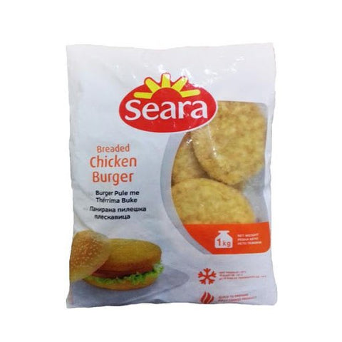 SEARA BREADED CHICKEN BURGER 1KG - Uplift Things