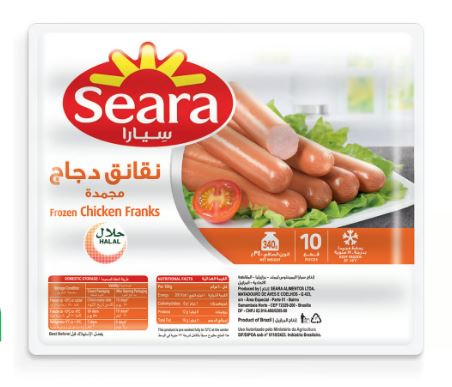 SEARA CHICKEN FRANKS 340G - Uplift Things