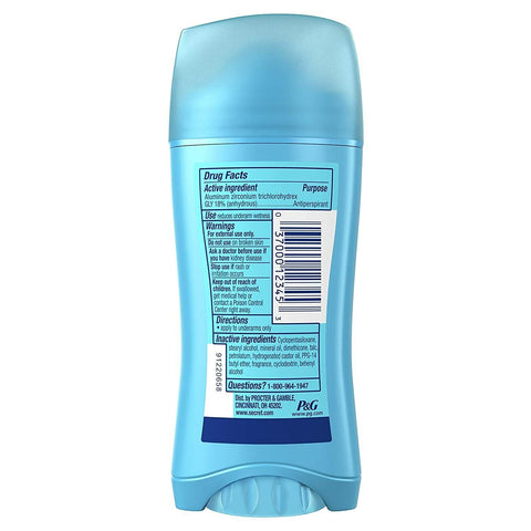 SECRET SOLID DEODARANT 2.6OZ - SHOWER FRESH - Uplift Things