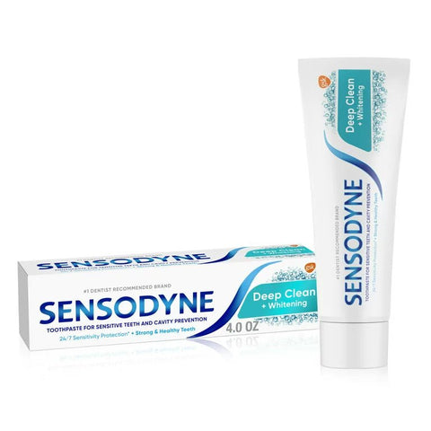 SENSODYNE TOOTHPASTE 4 OZ - DEEP CLEAN - Uplift Things