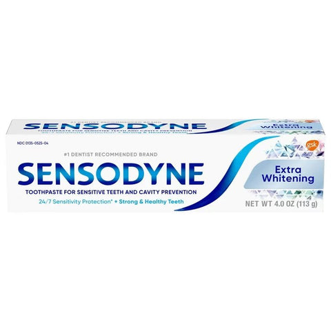 SENSODYNE TOOTHPASTE 4 OZ - EXTRA WHITENING - Uplift Things