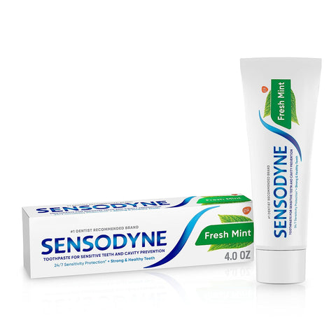 SENSODYNE TOOTHPASTE 4 OZ - FRESH MINT - Uplift Things