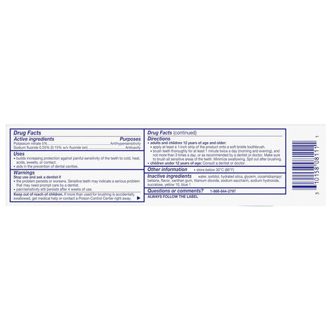 SENSODYNE TOOTHPASTE 4 OZ - FRESH MINT - Uplift Things