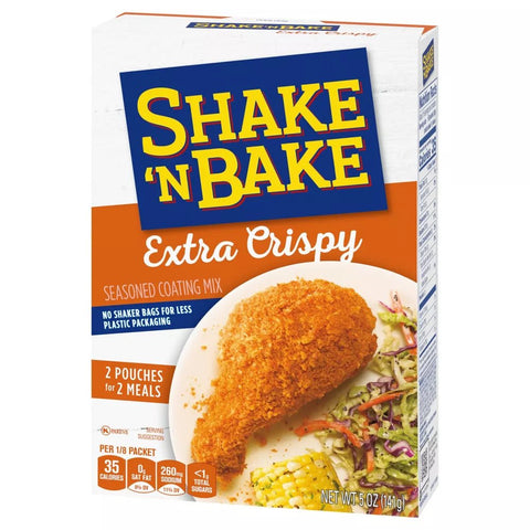 SHAKE 'N BAKE 5OZ SEASONED COATING MIX - EXTRA CRISPY - Uplift Things