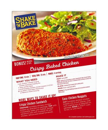 SHAKE 'N BAKE SEOSONED COATING MIX 9OZ - ORIGINAL CHICKEN - Uplift Things