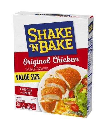 SHAKE 'N BAKE SEOSONED COATING MIX 9OZ - ORIGINAL CHICKEN - Uplift Things