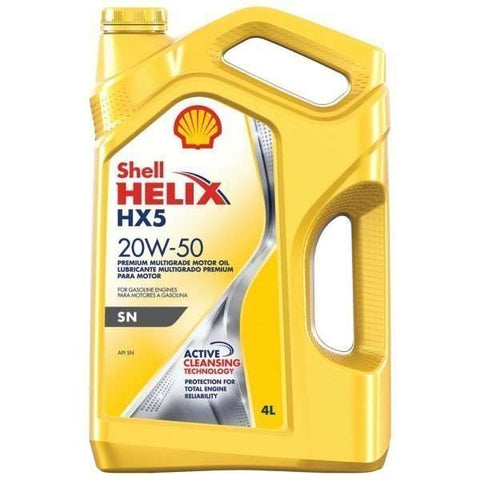SHELL MOTOR OIL 4L - HELIX 20W-50 - Uplift Things