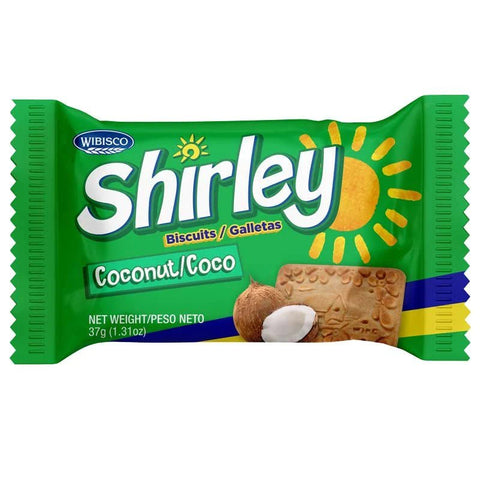 SHIRLEY COCONUT BISCUITS 8PCS* 1.3 OZ - Uplift Things