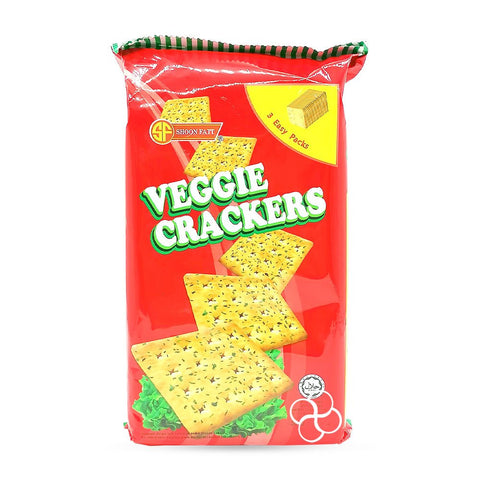 SHOON FAT VEGGIE CRACKERS 360G - Uplift Things