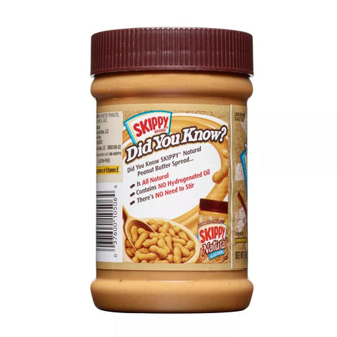 SKIPPY NATURAL NUT BUTTER 15OZ - Uplift Things