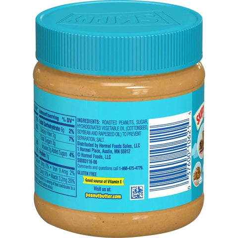 SKIPPY PEANUT BUTTER 12OZ - CREAMY - Uplift Things