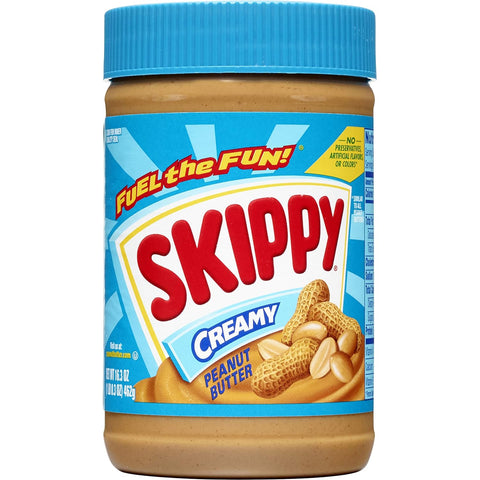 SKIPPY PEANUT BUTTER 16.3OZ - CREAMY - Uplift Things