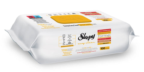 SLEEPY EASY CLEAN WIPES 100PCS - HERBAL SOAP - Kurt Supermarket