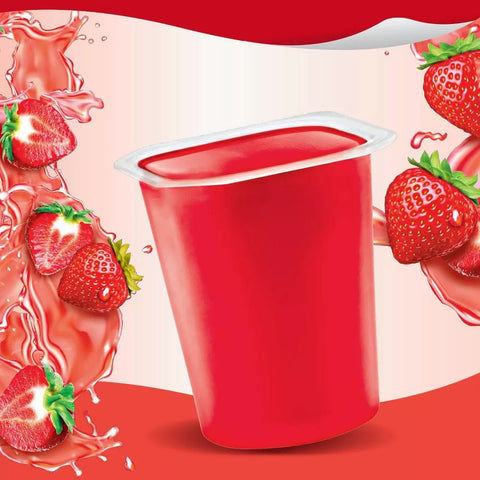 SNACK PACK JUICE GEL 13OZ - STRAWBERRY - Uplift Things