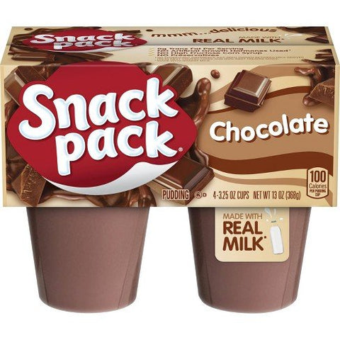 SNACK PACK PUDDING 13OZ - CHOCOLATE - Kurt Supermarket