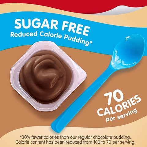 SNACK PACK PUDDING 13OZ - CHOCOLATE NO SUGAR - Kurt Supermarket