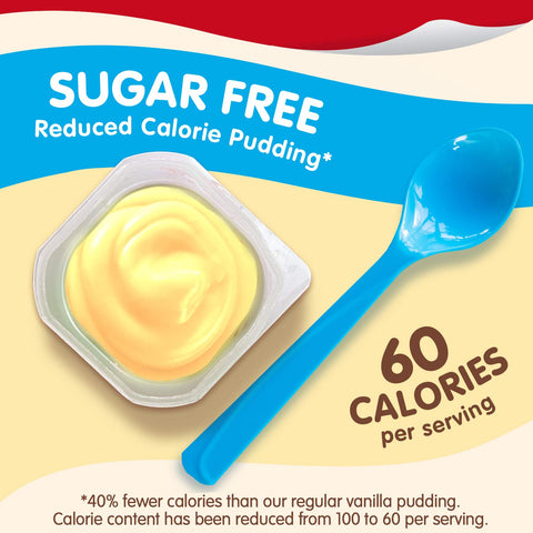 SNACK PACK PUDDING 13OZ - VANILLA NO SUGAR - Kurt Supermarket