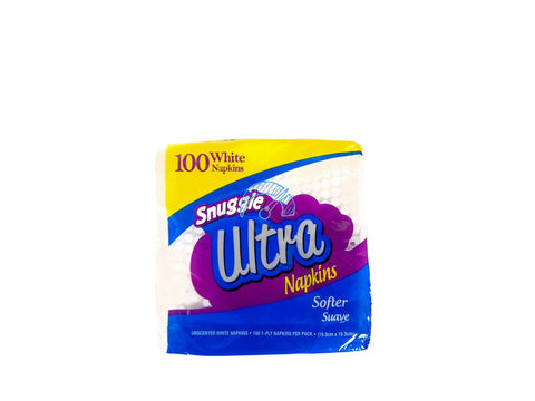 SNUGGLE ULTRA NAPKINS 100PCS - Uplift Things