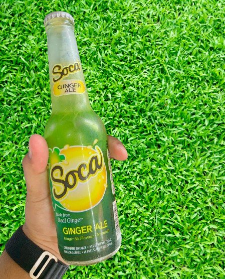 SOCA DRINK 284ML - GINGER ALE - Kurt Supermarket