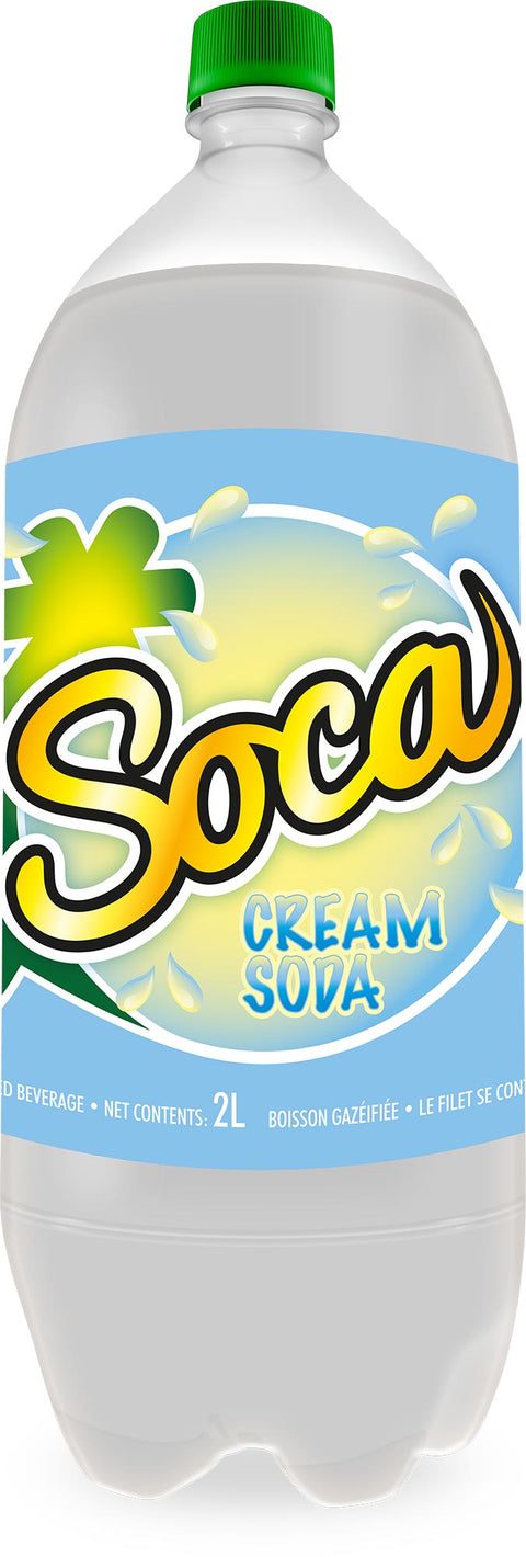 SOCA DRINK 2L - CREAM SODA - Kurt Supermarket