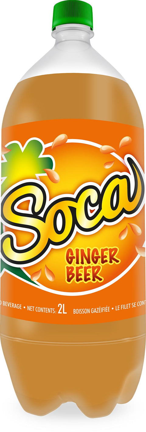 SOCA DRINKS 2L - GINGER BEER - Uplift Things