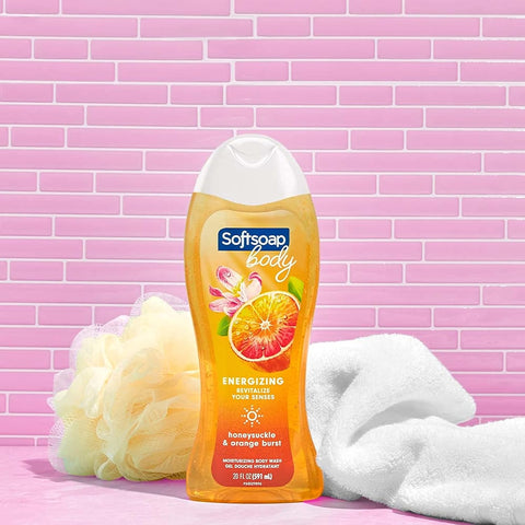 SOFTSOAP BODY WASH 20 OZ - SWEET HONEY SUCKLE & ORANGE - Uplift Things