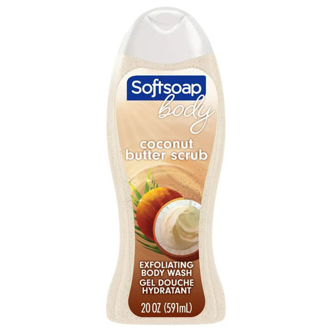 SOFTSOAP BODY WASH 20OZ - COCONUT BUTTER SCRUB - Uplift Things